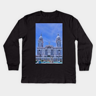 Catedral de Nuestra Senora de la Asuncian, Santiago de Cuba Kids Long Sleeve T-Shirt